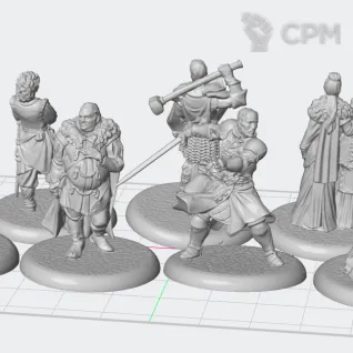 Описание картинки A Song of Ice &amp; Fire: Baratheon Heroes 1 от  PikTade по цене 1 400руб | Свободный Рынок Миниатюр - СРМ