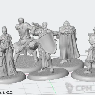Описание картинки A Song of Ice &amp; Fire: Baratheon Heroes 1 от  PikTade по цене 1 400руб | Свободный Рынок Миниатюр - СРМ