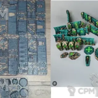 Описание картинки Killzone Tomb World от Xero по цене 8 800руб | Свободный Рынок Миниатюр - СРМ