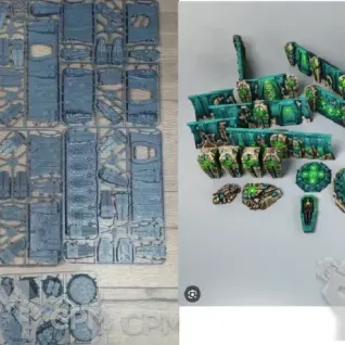 Описание картинки Killzone Tomb World от Xero по цене 10 000руб | Свободный Рынок Миниатюр - СРМ