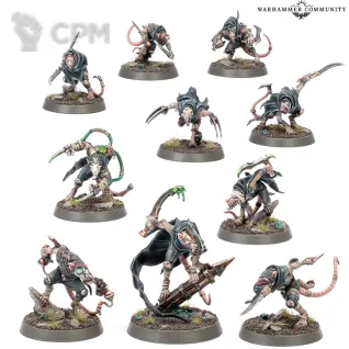 Описание картинки Gutter Runners Night Runners (2026) от WastelandMiniatures по цене 1 100руб | Свободный Рынок Миниатюр - СРМ