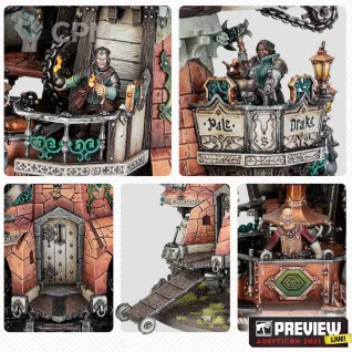 Описание картинки Cogfort (2026) от WastelandMiniatures по цене 4 800руб | Свободный Рынок Миниатюр - СРМ