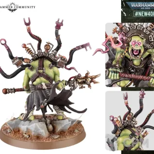 Описание картинки Weirdboy (2026) от WastelandMiniatures по цене 360руб | Свободный Рынок Миниатюр - СРМ