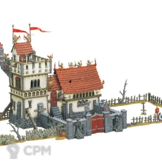 Описание картинки Fortified Manor of the Empire от WastelandMiniatures по цене 11 000руб | Свободный Рынок Миниатюр - СРМ