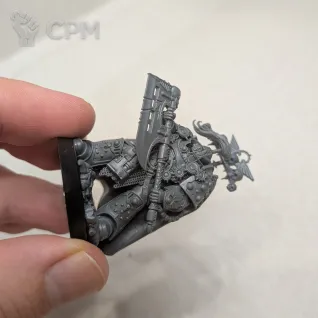 Описание картинки Legion Praetor with Power Axe от Enotof по цене 1 350руб | Свободный Рынок Миниатюр - СРМ