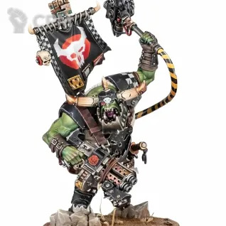 Описание картинки Warboss (Armageddon) (New) от WastelandMiniatures по цене 490руб | Свободный Рынок Миниатюр - СРМ