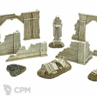 Описание картинки Ruins of Middle-earth от WastelandMiniatures по цене 1 650руб | Свободный Рынок Миниатюр - СРМ