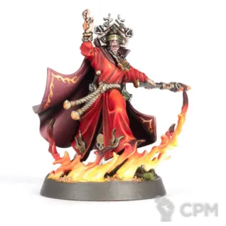 Описание картинки Aqshian Pyrocaster от WastelandMiniatures по цене 350руб | Свободный Рынок Миниатюр - СРМ