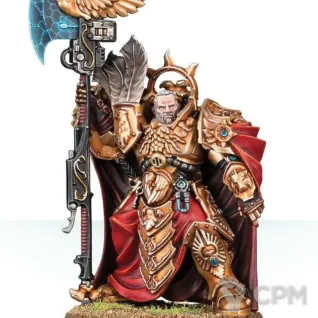 Описание картинки Captain-General Trajann Valoris от WastelandMiniatures по цене 450руб | Свободный Рынок Миниатюр - СРМ