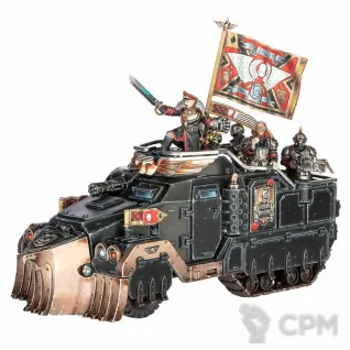 Описание картинки Commissar Graves on Vigilance (2026) от WastelandMiniatures по цене 2 800руб | Свободный Рынок Миниатюр - СРМ