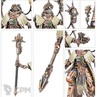 Описание картинки Skitarii Battle-Pilgrym Marshal (2026) от WastelandMiniatures по цене 430руб | Свободный Рынок Миниатюр - СРМ
