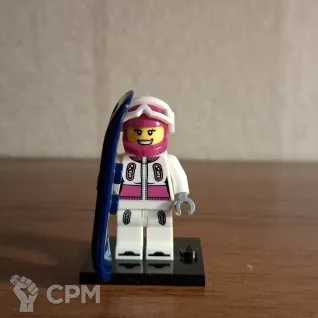 Описание картинки Lego Minifigures Series 3 Snowboarder от EchoChannel по цене 1 000руб | Свободный Рынок Миниатюр - СРМ