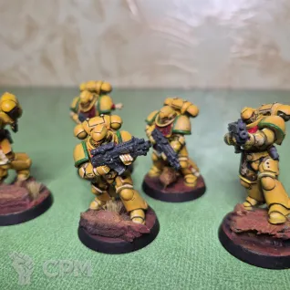 Описание картинки Intercessor Squad №4 от Nahag по цене 1 600руб | Свободный Рынок Миниатюр - СРМ