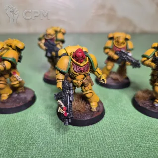 Описание картинки Intercessor Squad №3 от Nahag по цене 1 600руб | Свободный Рынок Миниатюр - СРМ