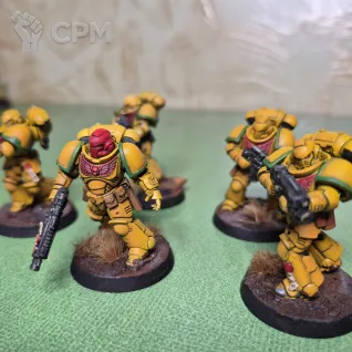 Описание картинки Intercessor Squad №3 от Nahag по цене 1 600руб | Свободный Рынок Миниатюр - СРМ