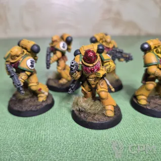 Описание картинки Intercessor Squad №2 от Nahag по цене 1 600руб | Свободный Рынок Миниатюр - СРМ