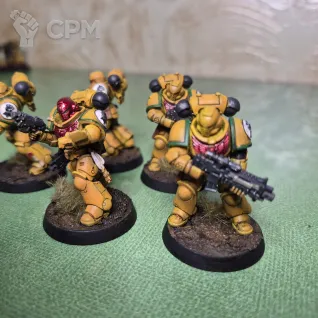 Описание картинки Intercessor Squad №2 от Nahag по цене 1 600руб | Свободный Рынок Миниатюр - СРМ