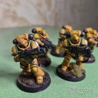 Описание картинки Intercessor Squad №1 от Nahag по цене 1 600руб | Свободный Рынок Миниатюр - СРМ