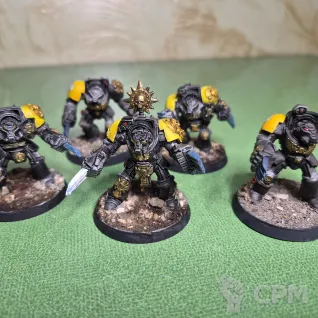 Описание картинки Terminator Assault Squad (old) от Nahag по цене 2 900руб | Свободный Рынок Миниатюр - СРМ