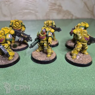 Описание картинки Heavy Intercessor Squad от Nahag по цене 1 600руб | Свободный Рынок Миниатюр - СРМ