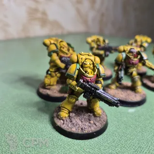 Описание картинки Heavy Intercessor Squad от Nahag по цене 1 600руб | Свободный Рынок Миниатюр - СРМ