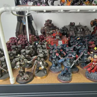 Описание картинки Blood Angels Army от arseniy.k по цене 5 000руб | Свободный Рынок Миниатюр - СРМ