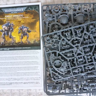 Описание картинки Knight Armiger (можно обмен на war dog) от MaxxZ по цене 3 700руб | Свободный Рынок Миниатюр - СРМ