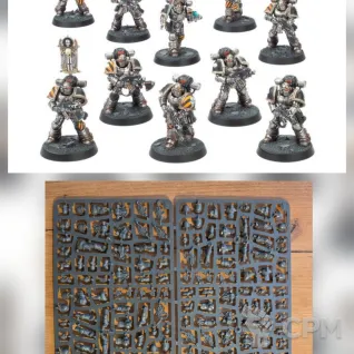 Описание картинки MKII Tactical Squad от Pozden по цене 2 500руб | Свободный Рынок Миниатюр - СРМ