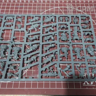 Описание картинки Chaos Space Marines Legionaries от Terran по цене 3 500руб | Свободный Рынок Миниатюр - СРМ