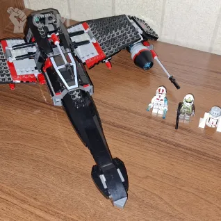 Описание картинки Lego Star Wars 75018 JEK-14’s Stealth Starfighter от EchoChannel по цене 11 000руб | Свободный Рынок Миниатюр - СРМ