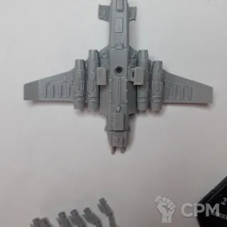 Описание картинки Aeronautica Imperialis Imperial Navy Marauder Bomber (Forgeworld) от Oberon по цене 2 200руб | Свободный Рынок Миниатюр - СРМ