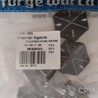 Описание картинки Aeronautica Imperialis Imperial Navy Lighning Attack Fighters (Forgeworld) от Oberon по цене 2 500руб | Свободный Рынок Миниатюр - СРМ
