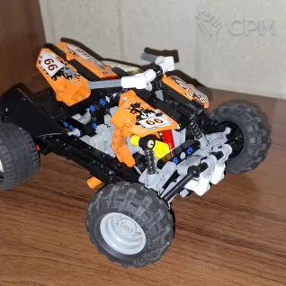 Описание картинки Lego Technic 9392 Quad Bike от EchoChannel по цене 700руб | Свободный Рынок Миниатюр - СРМ