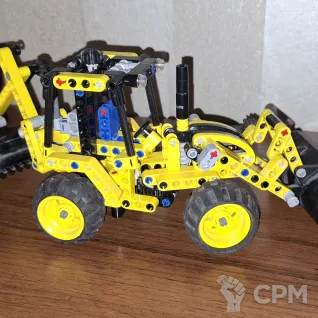 Описание картинки Lego Technic 42004 Mini Backhoe loader от EchoChannel по цене 1 300руб | Свободный Рынок Миниатюр - СРМ