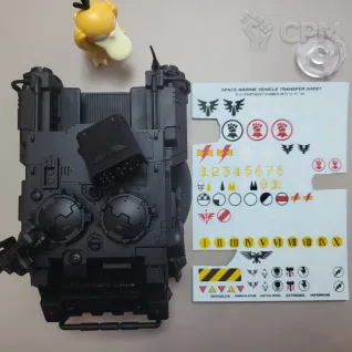 Описание картинки Black templars Primaris Impulsor, ориг от Утка по цене 4 250руб | Свободный Рынок Миниатюр - СРМ