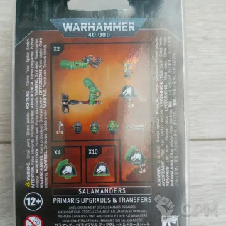 Описание картинки Salamanders Primaris Upgrades &amp; Transfrs от DS по цене 2 800руб | Свободный Рынок Миниатюр - СРМ