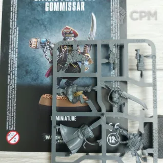 Описание картинки Astra Militarum Commissar (старый набор) от DS по цене 1 500руб | Свободный Рынок Миниатюр - СРМ