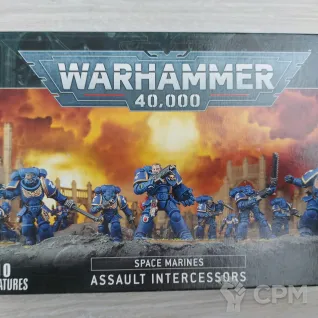 Описание картинки Space Marines: Assault Intercessors от DS по цене 5 000руб | Свободный Рынок Миниатюр - СРМ