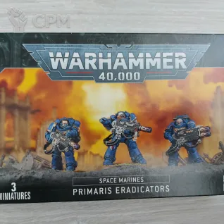 Описание картинки Space Marines Primaris Eradicators от DS по цене 4 500руб | Свободный Рынок Миниатюр - СРМ