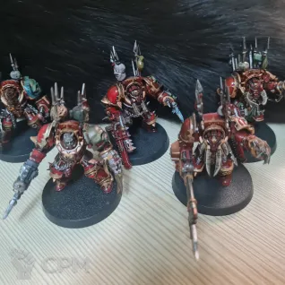 Описание картинки Chaos Terminator Squad от Rauch по цене 3 000руб | Свободный Рынок Миниатюр - СРМ