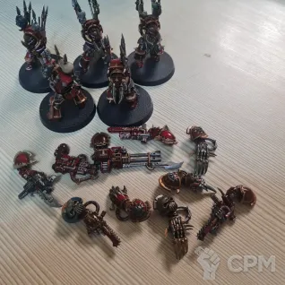 Описание картинки Chaos Terminator Squad от Rauch по цене 3 000руб | Свободный Рынок Миниатюр - СРМ
