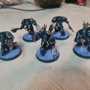 Описание картинки Chaos Terminator Squad от Rauch по цене 2 000руб | Свободный Рынок Миниатюр - СРМ