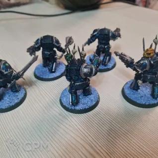 Описание картинки Chaos Terminator Squad от Rauch по цене 2 000руб | Свободный Рынок Миниатюр - СРМ