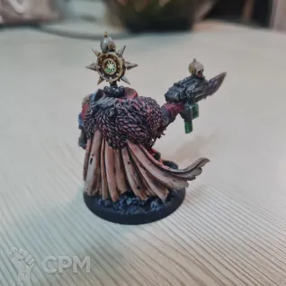 Описание картинки Chaos Lord In Terminator Armour от Rauch по цене 1 000руб | Свободный Рынок Миниатюр - СРМ