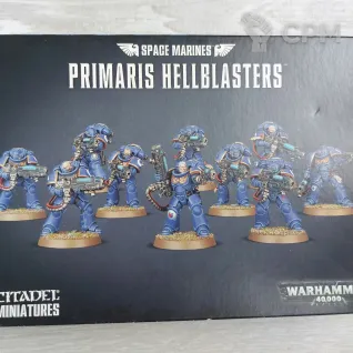 Описание картинки Primaris Hellblasters от DS по цене 5 300руб | Свободный Рынок Миниатюр - СРМ