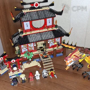 Описание картинки Lego Ninjago 2507 Fire Temple от EchoChannel по цене 30 000руб | Свободный Рынок Миниатюр - СРМ