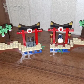 Описание картинки Lego Ninjago 2507 Fire Temple от EchoChannel по цене 30 000руб | Свободный Рынок Миниатюр - СРМ