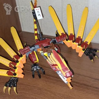 Описание картинки Lego Ninjago 2507 Fire Temple от EchoChannel по цене 30 000руб | Свободный Рынок Миниатюр - СРМ