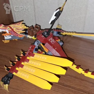 Описание картинки Lego Ninjago 2507 Fire Temple от EchoChannel по цене 30 000руб | Свободный Рынок Миниатюр - СРМ