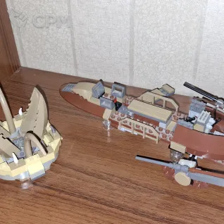 Описание картинки Lego Star Wars 9496 Desert Skiff от EchoChannel по цене 3 300руб | Свободный Рынок Миниатюр - СРМ